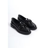 SİLVER MODA Kadın Loafer Makosen Casual Tokalı Günlük Ayakkabı Şık ve rahat 1006