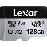 Silver Plus Micro Sd Kart 128 Gb, Sd Adaptörlü Micro Sd Hafıza Kartı, 205 Mb/s'ye Kadar Okuma H�