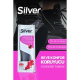 Silver Polar Kumaşlı Termal Ayakkabı Tabanlığı - Yumuşak Dokulu Kışlık Taban (35-45)