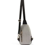 Silver & Polo Kadın Bel Çantası 959-34657 SILVER POLO FREEBAG M132 SİYAH BEYAZ-MAT SİYAH