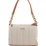 Silver & Polo Kadın Postacı Çantası 910-33602 SİLVER POLO ÇAPRAZ BAYAN ÇANTASI M132 BEJ-MAT TABA