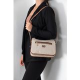 Silver Polo NV818 Bej Taba Kadın Çapraz Çanta