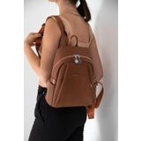 Silver Polo NV926 Taba Nut Kadın Sırt Çantası