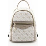Silver & Polo Silver Polo Bej - Kum Monogram Kadın Sırt Çantası SP983