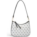 Silver & Polo Silver Polo Beyaz - Siyah Monogram Kadın Omuz Çantası SP1259