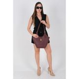 Silver & Polo Silver Polo Bordo - Bordo Mini Rolax Kadın Omuz Çantası SP1246