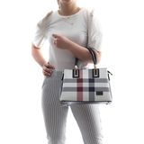 Silver Polo Silver Polo Kadın El Çantası Beyaz - Laci NV1000 - Beyaz - Lacivert