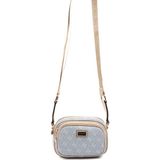 Silver & Polo Silver Polo Mavi - Ten Monogram Kadın Çapraz Çanta SP1111