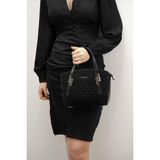 Silver & Polo Silver Polo Siyah - Rugan Siyah Fashion Kadın El Çantası SP1021