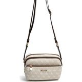 Silver & Polo Silver Polo SP1162 Kadın Çapraz Çanta Monogram Taş-Kahve