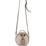 Silver & Polo Silver Polo SP1163 Kadın Çapraz Çanta Monogram Bej-Kum