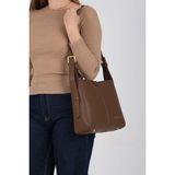 Silver & Polo Silver Polo SP1249 Kadın Omuz Çantası Mini Rolax Kahve-Kahve