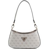 Silver & Polo Silver Polo SP1251 Kadın Omuz Çantası Monogram Bej-Kum