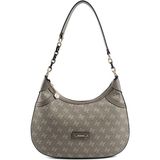 Silver & Polo Silver Polo SP1255 Kadın Omuz Çantası Monogram Y.Yeşil-Y.Yeşil