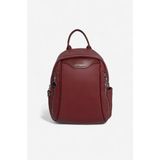 Silver & Polo Silver Polo SP906 Kadın Sırt Çantası Petek Bordo-Bordo
