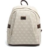 Silver & Polo Silver Polo SP926 Kadın Sırt Çantası Monogram Taş-Kahve