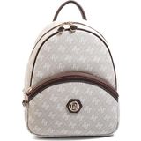 Silver & Polo Silver Polo Taş - Kahve Monogram Kadın Sırt Çantası SP945