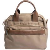 Silver & Polo Silver Polo Vizon - Camel Saten Kadın El Çantası SP1216