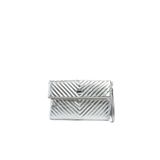 Silver Polo SP1134 Kadın Portföy & Clutch Çanta, Crash Gümüş