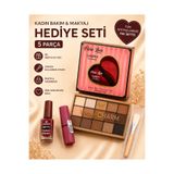 Silver Seasons Kadın Parfüm ve Makyaj Hediye Seti – 5 Parça
