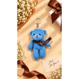 Silver Seasons Peluş Ayıcık Anahtarlık Sevimli Mini Ayı Çanta Süsü Hediye Aksesuarı