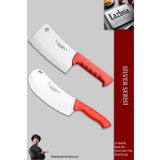 Silver Serisi Mutfak Bıçak Börek Bıçağı Pizza Pide Salata Bıçağı Tavuk Satırı 2 Li Set (Mft-258)
