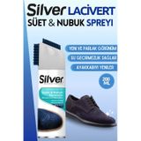 Silver Süet ve Nubuk Yenileyici Sprey Boya Su İtici Etkili Lacivert 200ML Beyaz