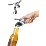 Silver Uçan Kuş Şişe ve Bira Açacağı cin964 - Gri