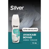 Silver Ultra Beyaz Spor Bez ve Kumaş Ayakkabı Boyası 75 ml Güçlendirilmiş Etkili Yenileme