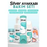 Silver Unisex Ayakkabı Bakım Seti - Deodorant - Köpük - Ultra Beyaz Boya Beyaz