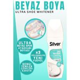 Silver X3 Etkili Güçlendirilmiş Ultra Beyaz Spor Bez ve Kumaş Likit Ayakkabı Boyası 75 ml