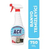 Silverace Ultra Güçlü Banyo Temizleyici ve Kireç Çözücü Sprey 750 ml Pratik Temizlik Sağlar