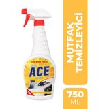 Silverace Ultra Güçlü Mutfak Yüzey Temizleyici ve Yağ Sökücü Sprey 750 ml