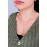 Silveranka 925 Ayar Gümüş Y Model İsimli Kolye