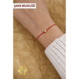 Silveranka Şans ve Sevgili Bilekliği | 925 Ayar Gümüş Dorika Ipli Bileklik