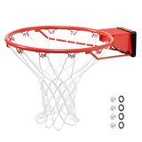 Silverback Naylon Net Uyumlu ve Goaliath Taşınabilir Basketbol Çemberleri ile Standart Ayrılabilir Jant