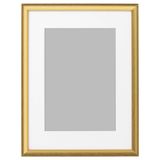SILVERHÖJDEN renkli çerçeve, altın rengi altın rengi 30x40 cm