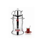 Silverinox 16 Litre Tek Demlik Çay Semaveri Otomatı Makinesi