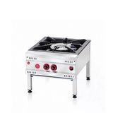 Silverinox Doğalgazlı 2 Yanışlı Yer Ocağı