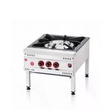 Silverinox Doğalgazlı 3 Yanışlı Yer Ocağı