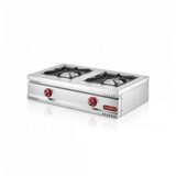 Silverinox Doğalgazlı Set Üstü Midi 2 Gözlü Ocak