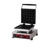 Silverinox Tekli Kalpli Bubble Kapaklı Waffle Makinesi