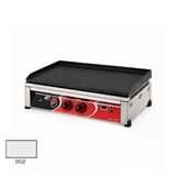 Silverinox Tüplü Set Üstü Döküm Düz Pleyt Izgara 70 Cm