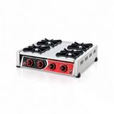 Silverinox Tüplü Set Üstü Mini 4 Gözlü Ocak