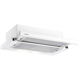 Silverline 1140 Crystal Beyaz Sürgülü Ankastre Aspiratör