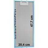 Silverline 1144.6.480.01 Için Davlumbaz Aspiratör 204X477 Alüminyum Kaset Filtre