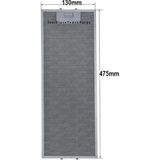 Silverline 1390.6.733.04 Ankastre Davlumbaz Aspiratör Alüminyum Metal Tel Kaset Yağ Filtre 130X477