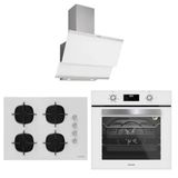 Silverline 3420 Classy 60-CS5429W01-BO6502W02 3'lü Beyaz Ankastre Set