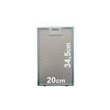 Silverline 3450 Için Davlumbaz Aspiratör 200X345 Alüminyum Yağ Süzgeç Tel Kaset Filtre