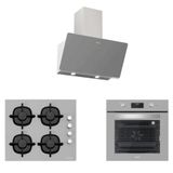 Silverline 3457 Soho 60 - CS5343S01 - BO6502S02 3'lü Gri Ankastre Set